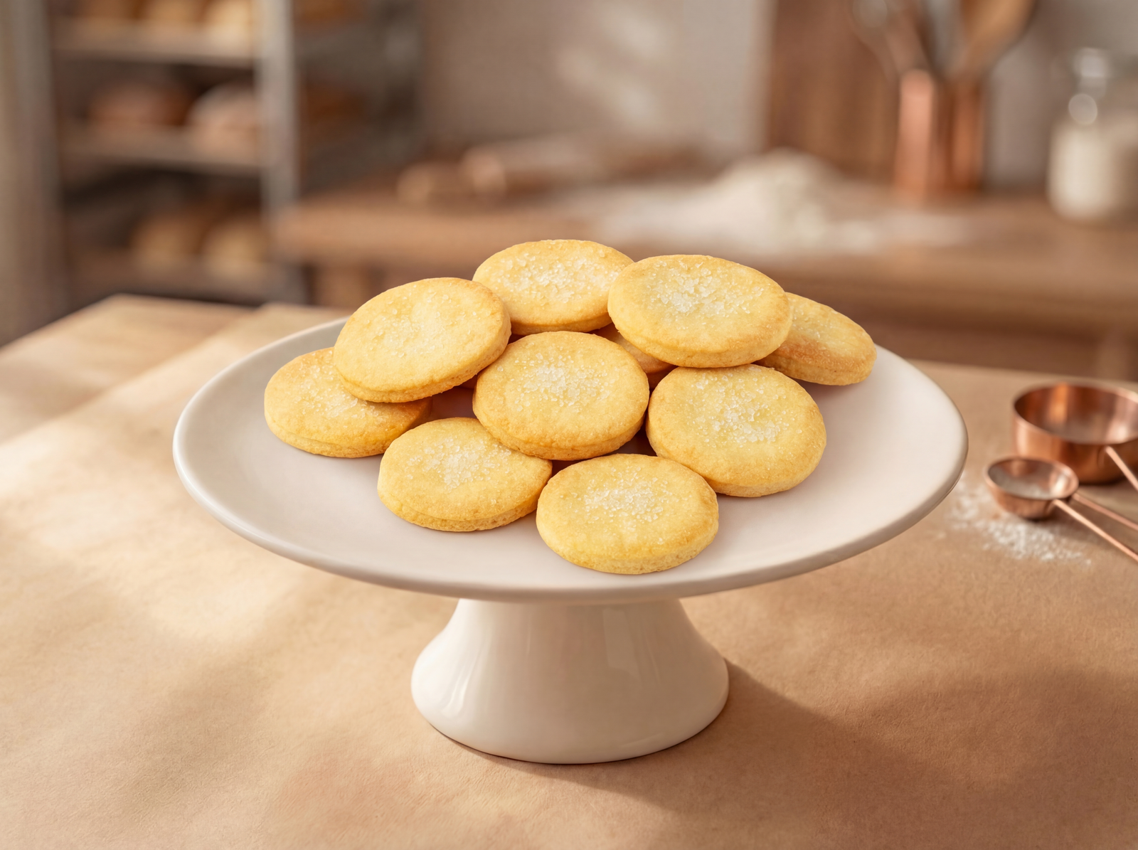 Ciastka Kruche z Cukrem