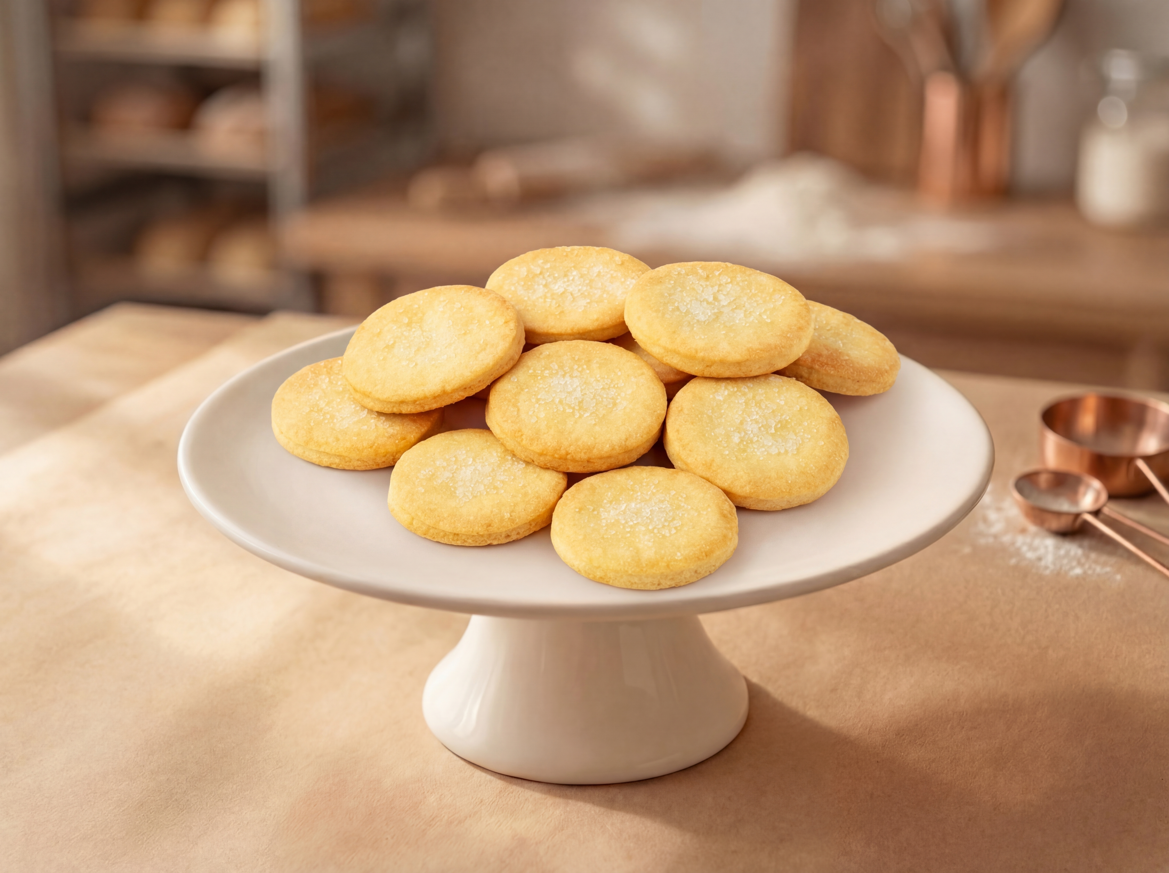 Ciastka Kruche z Cukrem