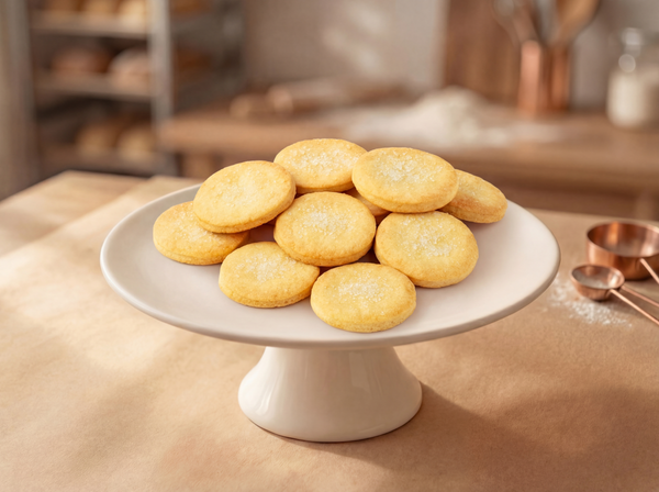 Ciastka Kruche z Cukrem