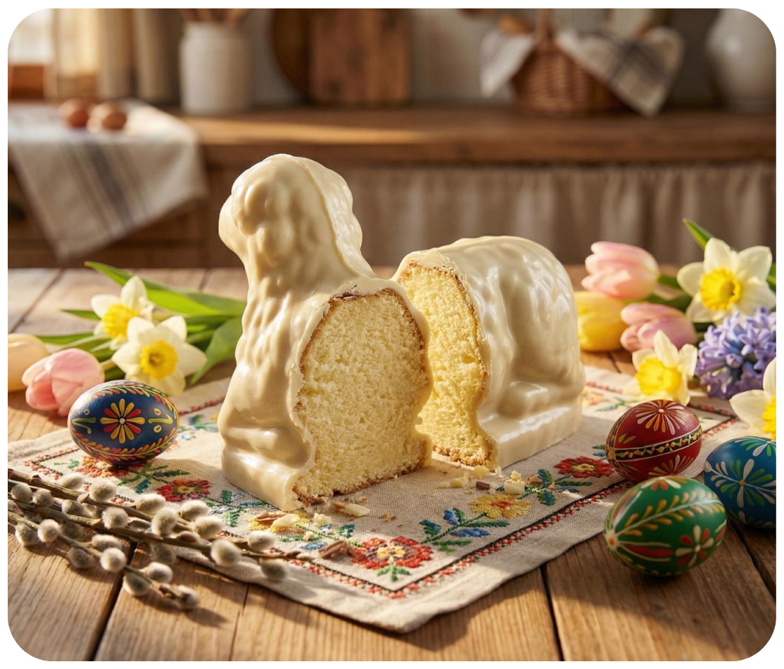 Baranek Wielkanocny Biały