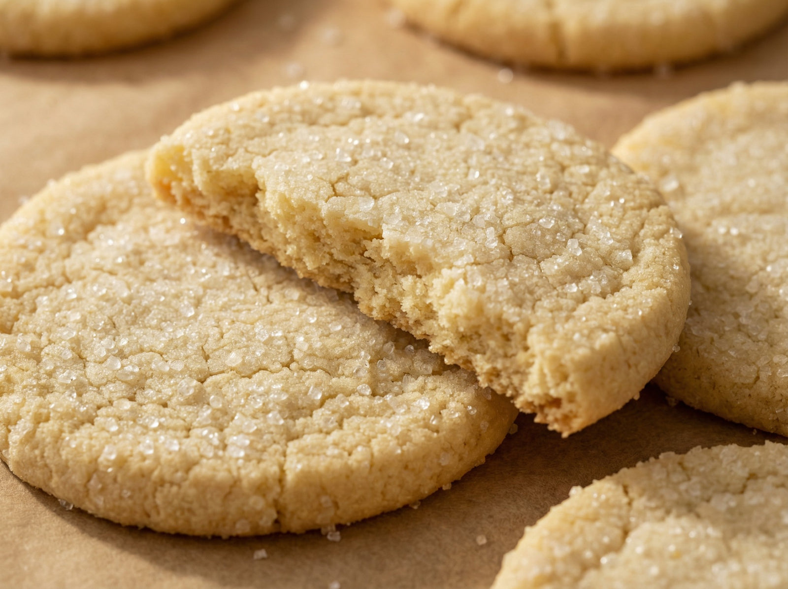 Ciasteczka Kruche z Cukrem