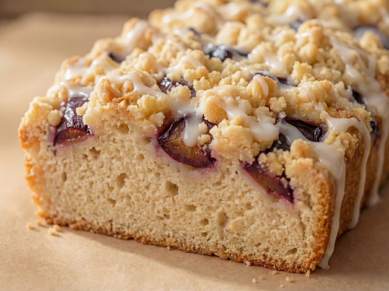 Placek Drożdżowy z Owocem