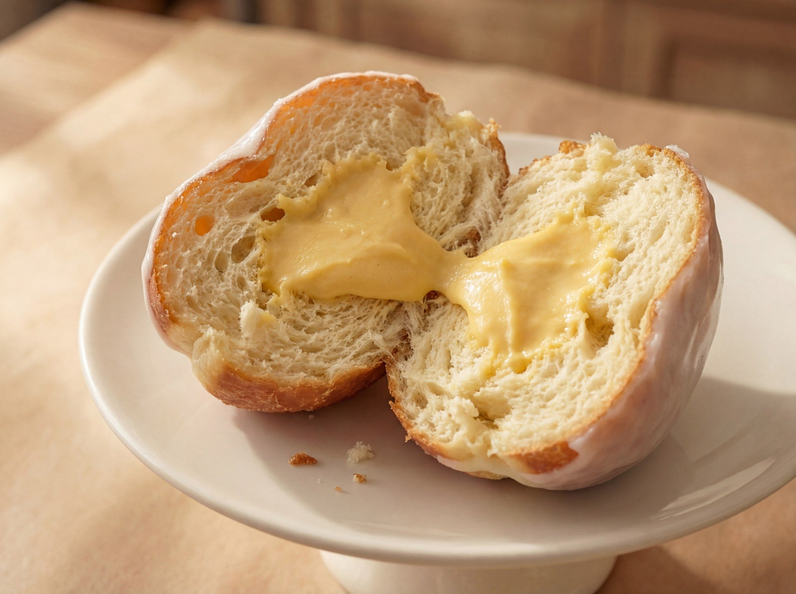 Pączek z Ajerkoniakiem