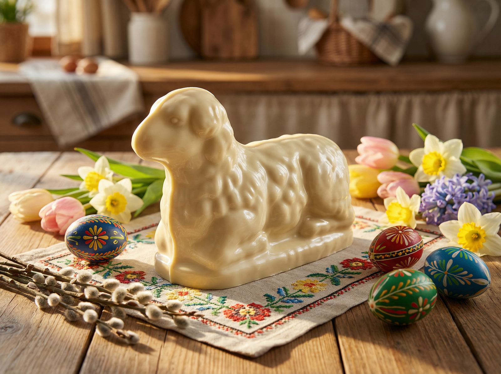 Baranek Wielkanocny Biały